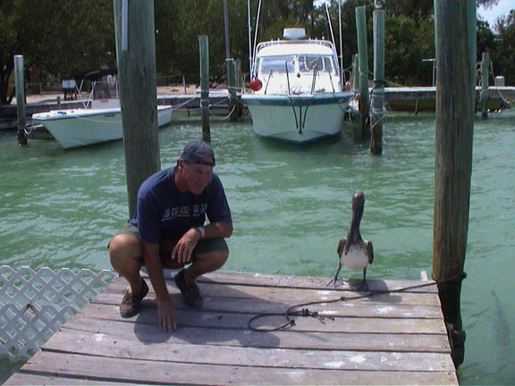 16 Apr 2003 Jay and Pelican at Robbies