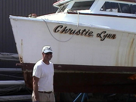 Sept 17 2003 Jay helps Christie Lynn 