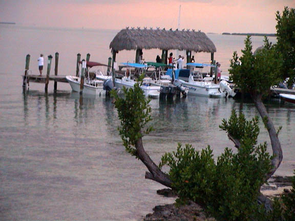 22 Apr 2003 Plantation Key Florida Keys Watching the sunset