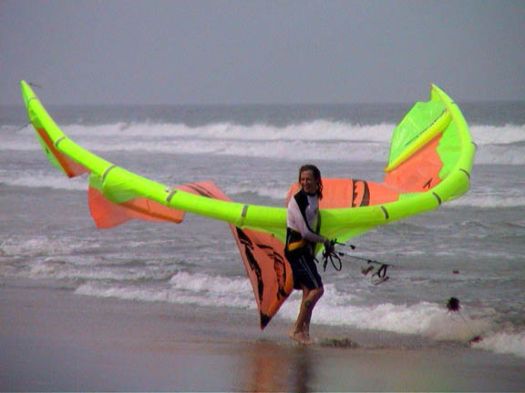 Mar 2003 Ft Pierce State Park FL Kite Surfer 46