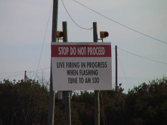 Camp LeJune Sign