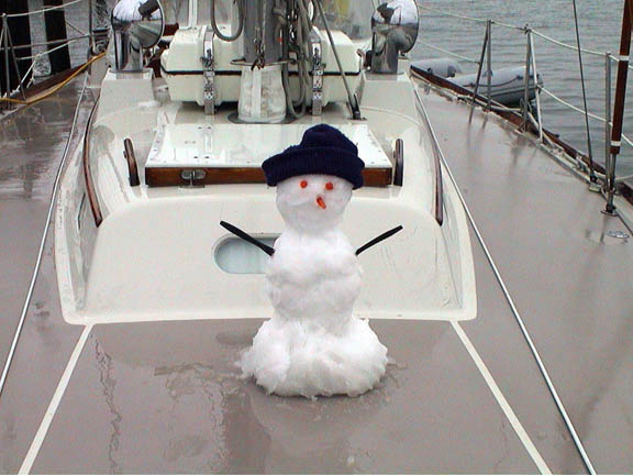 50 D Deltaville VA Snowman